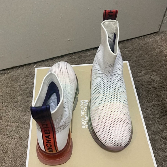 Rainbow Michael Kors Sneakers - Picture 2 of 3